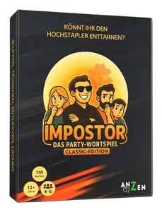 Card Game Omega Toys Carletto Impostor Party – Party Card Game, Age 12+