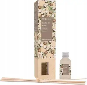 Reed diffuser La Casa de los Aromas Coconut Milk 30 ml, fragrance sticks