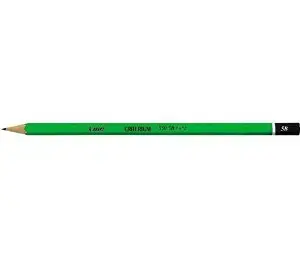 Карандаш BIC Criterium 550 5B — грифель 2 мм, шестигранный, зелёный, твёрдость 5B, без ПВХ