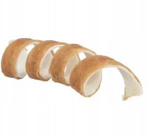 Лакомство Trixie Denta Fun Duck Chewing Curl для собак 12 см, 12 г — упаковка 50 штук