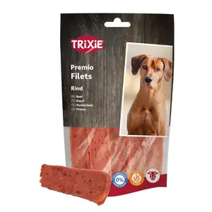 Лакомство Trixie TRIXIE 31859 с говядиной для взрослых собак и кошек, 80 г