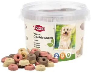 Trixie Vegan Cookie Loops dog treat 1.3 kg – plant-based snack for dogs
