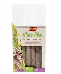 Vitapol Vita Herbal hazel twigs for rodents and rabbits 50 g pack (4 pcs)