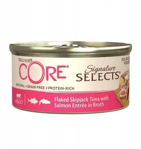 Wet cat food Whiskas Core Signature Selects Flaked Tuna with Salmon 79 g can