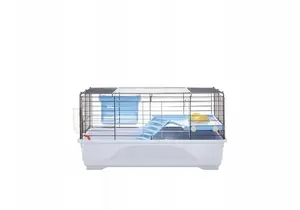 IMAC cage for rodents and rabbits Ronny 80, grey, 80 x 48.5 x 42 cm