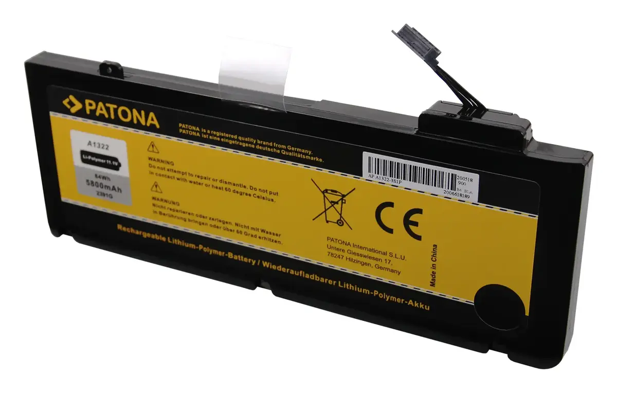 PATONA PT2391 Battery for MacBook Pro 13" Photo 2