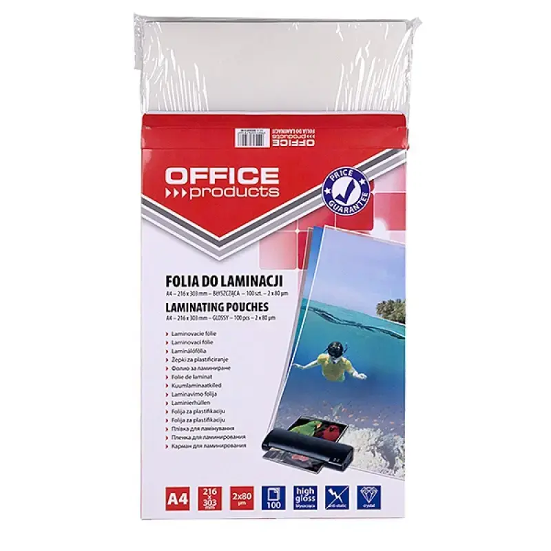 Laminating film A4 PBS Connect 2x80 µm 100 sheets Photo 4