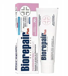 Zobu pasta GSK BIOREPAIR Plus Parodontgel 75 ml — smaganu gēls aizsardzībai un remineralizācijai