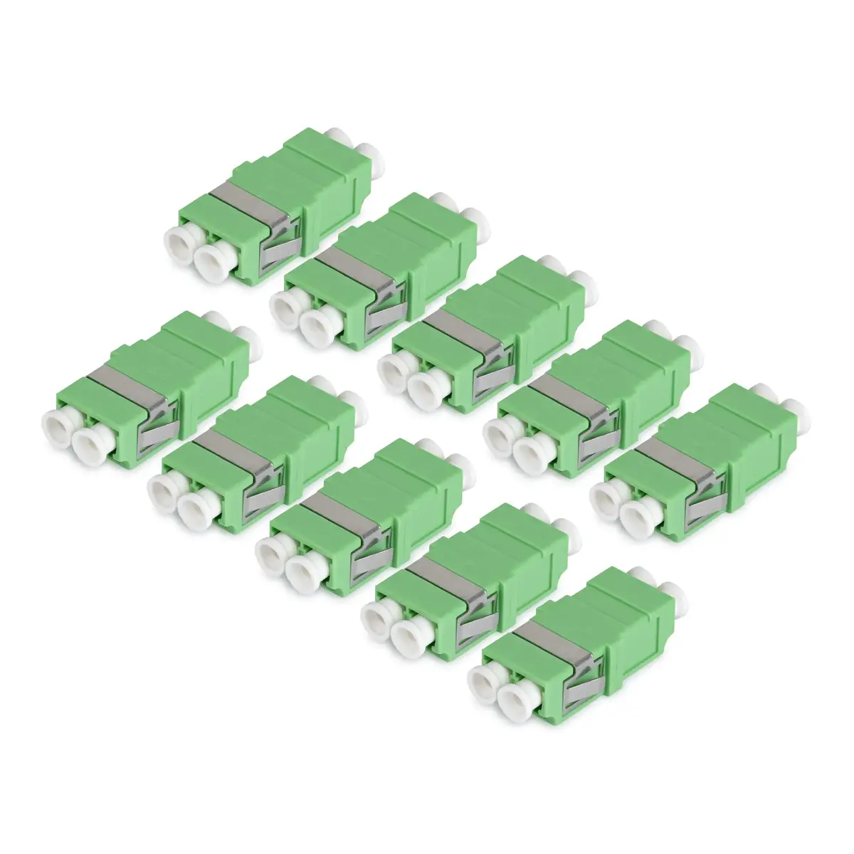 StarTech DUPLEXLCAPCNOF LC to LC Coupler 10 Pack Photo 2