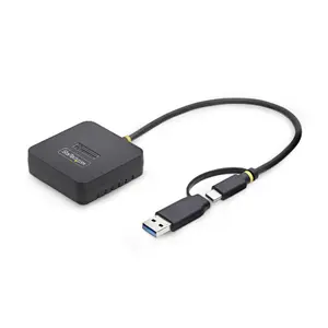 StarTech M.2 NVMe doka adapteris USB-C un USB-A 10Gbps bezrīku ārējais SSD lasītājs B+M un M-Key