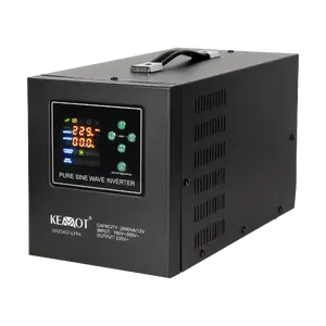 Pure Sine Wave Inverter UPS 1200W electro base INVER-1200-LFP for Backup Power and Heating Systems