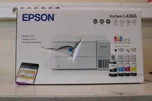 Mākoņierīce Epson EcoTank L4366 — krāsu tintes A4 printeris, Wi‑Fi, divpusēja drukāšana, 12 mēnešu garantija (bojāta iepakojuma)