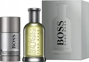 Eau de Toilette set Hugo Boss Bottled Travel Edition — EDT spray 100 ml + stick 75 ml