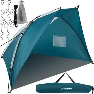 Пляжная палатка Trizand 20975 — размеры 220×120×120 см, переносное солнцезащитное укрытие