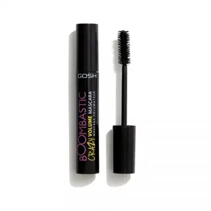 Skropstu tuša Gosh Boombastic Crazy 001 Extreme Black, 13 ml — definēšana, pagarināšana, apjoms