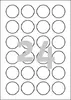 Avery Zweckform L3415-100 etiķetes A4, 24/lapa Photo 2