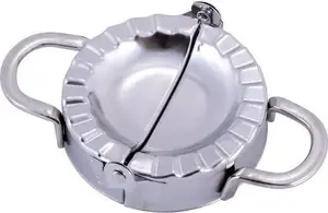 Dumpling / Pierogi Molder Kamille KM-8837, stainless steel mold 13×7.5×2.8 cm