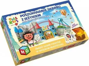 Board game set Alexander – Poszukiwanie Skarbu with hedgehog plus Sprężyny i Drabiny games (AA399MTG)