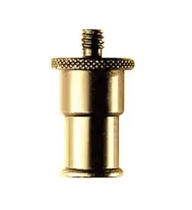 Manfrotto 195 adaptera tapu, misiņš, garums 34 mm, svars 60 g