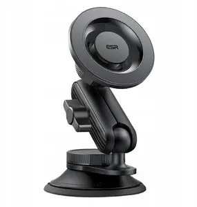 Car dashboard magnetic MagSafe mount ESR OmniLock — black, magnetic MagSafe-compatible phone holder