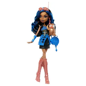 Fashion Doll MATTEL Monster High Robecca Steam (Boo-riginal Creeproduction) with Diary, Stand and Pet, Age 6+
