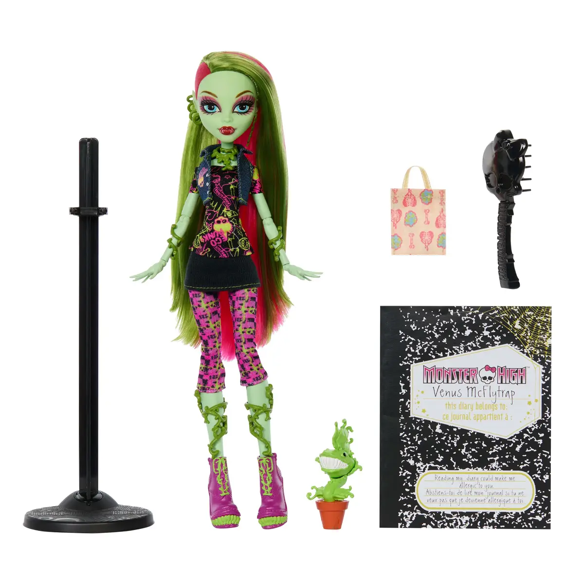 MATTEL Monster High Venus McFlytrap Boo-riginal Doll Photo 2
