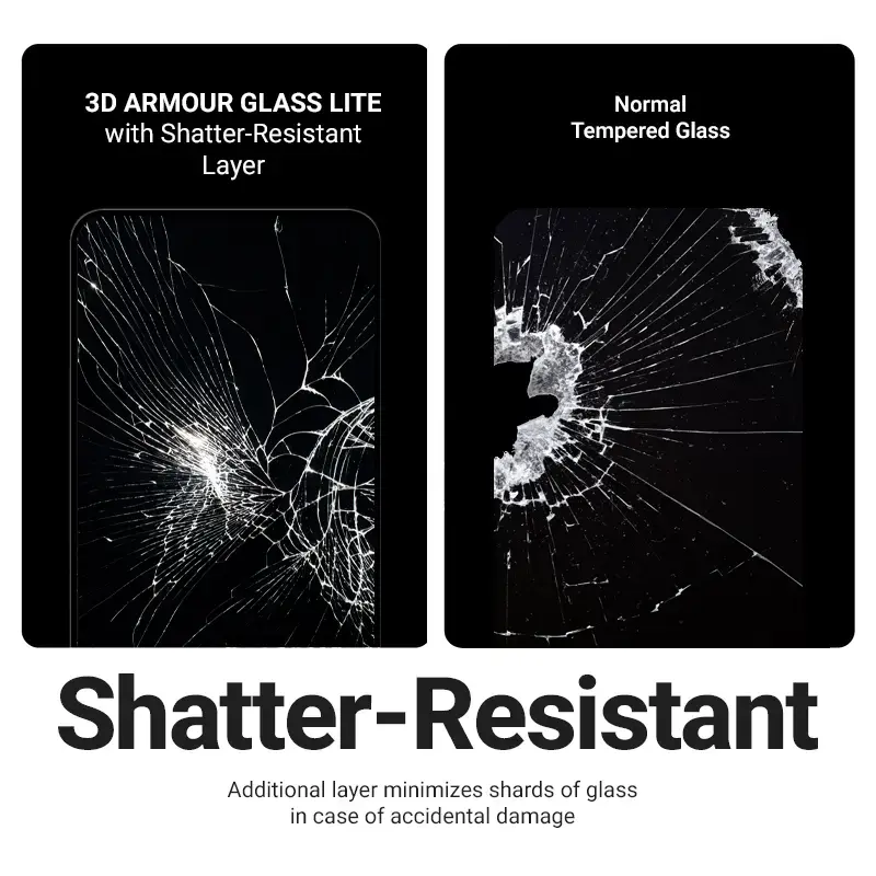 Crong 3D Armour Glass Lite — ekrāna aizsargs OnePlus 15 Photo 5