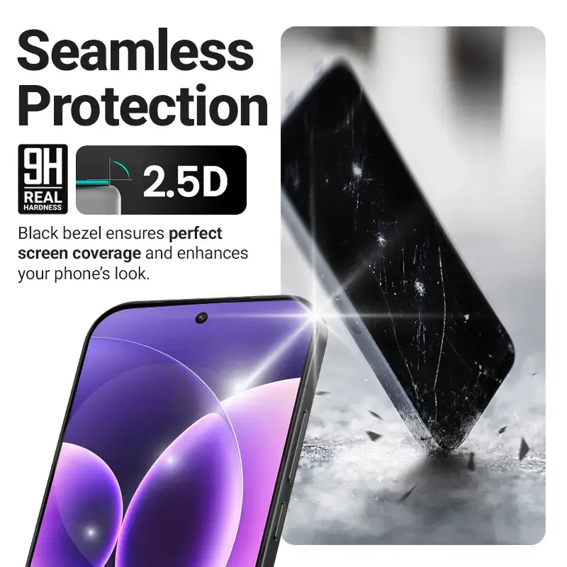 Crong 3D Armour Glass Lite — ekrāna aizsargs OnePlus 15 Photo 6