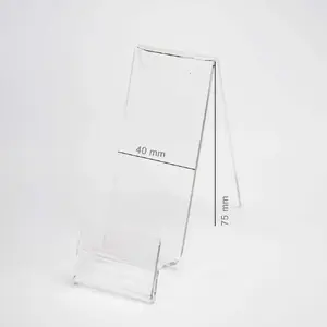 Vertical Plexiglass Price Holder with Price Tab, Partner Tele.com
