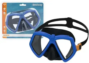 Swimming Goggles Mask Bestway model 22040 / 21408 — blue adult/child recreational swimming mask