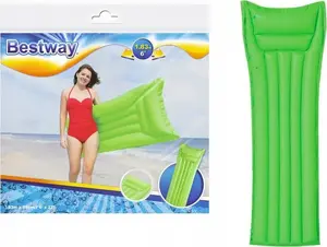 Надувной матрас для плавания Bestway 183 x 69 см, зелёный (модель 44007)