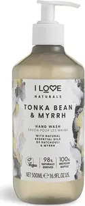 Гель для мытья рук I love Naturals Tonka Bean & Myrrh 500 мл, бренд I love