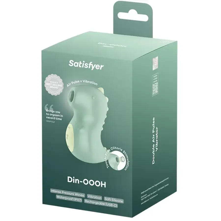 Satisfyer DIN-OOOH vibrator and air pulse stimulator Photo 5