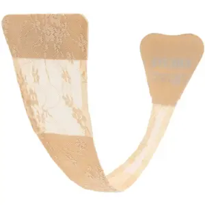 Līmplēkšņu tangas Lace beige, bye bra, one size — bezdūšas līmplīmes apakšveļa
