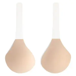 Клейкий безбретельный бюстгальтер bye bra BYE-BRA Sculpting Lifts бежевый чашка E
