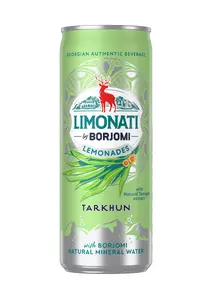 Bezalkoholisks dzēriens Borjomi Limonāde Limonati tarhūns kārbiņā 0,33 l (depozīts)
