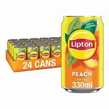 Non‑alcoholic beverage Lipton Peach can 0.33 L