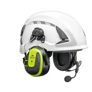 Bluetooth headset 3M Peltor WS Alert X MRX21P3E3WS7 with helmet attachment, P3 filter, SNR 30 dB, yellow