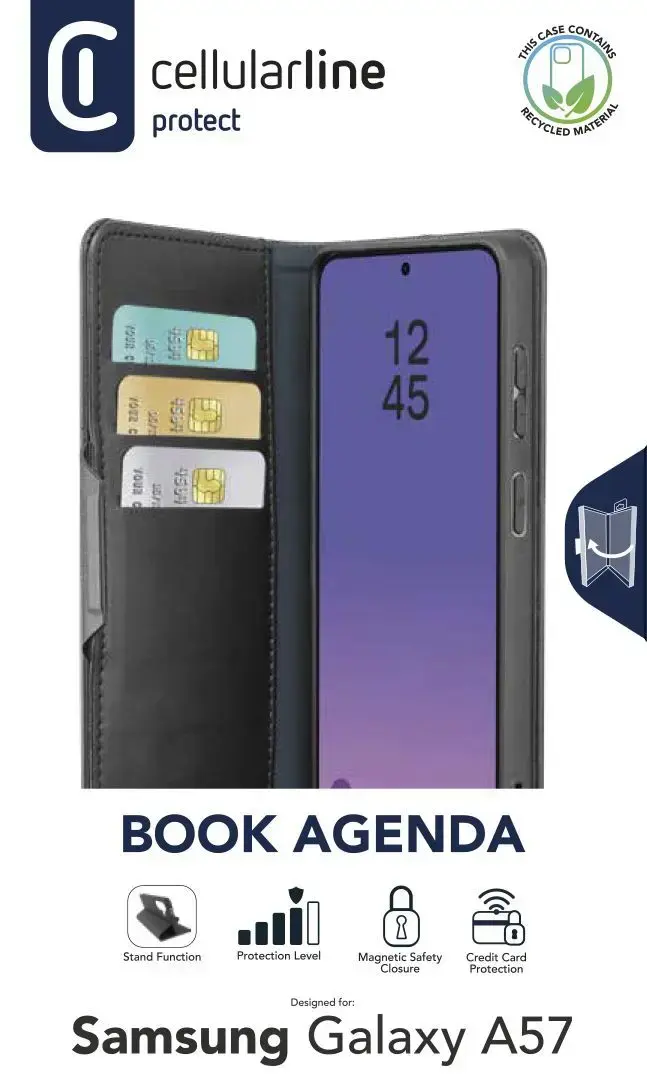 Cellularline Book Agenda 2 folio maciņš Galaxy A57 Photo 2