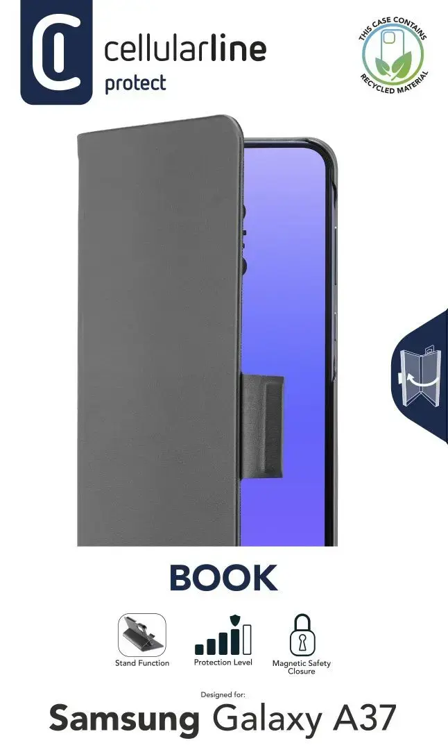 Cellularline BOOK 3 maciņveida vāciņš priekš Samsung Galaxy A37 Photo 2