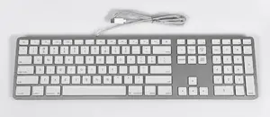 Matias FK316CS vadu USB pilna izmēra tastatūra, QWERTY, angļu, sudraba, 1,5 m kabelis