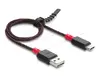DELOCK USB 2.0 kabelis USB A uz USB C 2 m Photo 2