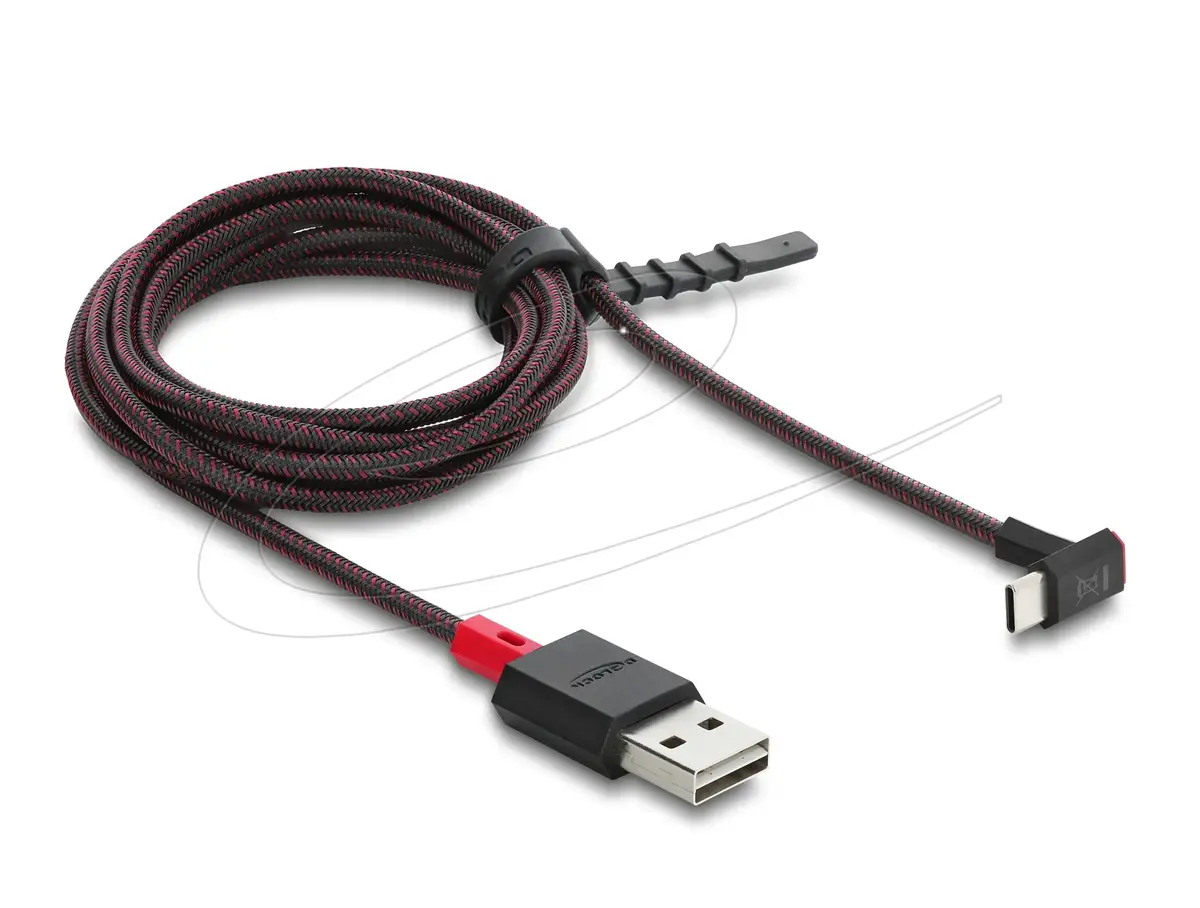 DELOCK USB 2.0 kabelis 2 m USB A → USB C Photo 2