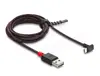 DELOCK USB 2.0 kabelis 2 m USB A → USB C Photo 2