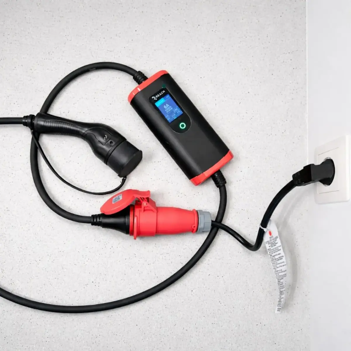 Adapteris CEE 16A 400V→220V Schuko Riff CEE/16A Photo 2