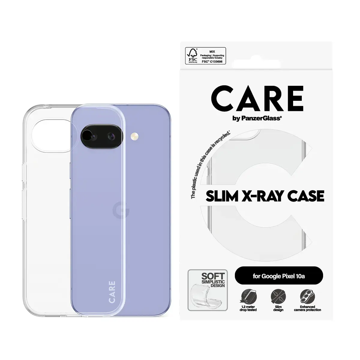 PanzerGlass CARE X-Ray vāciņš priekš Google Pixel 10a 5G Photo 2