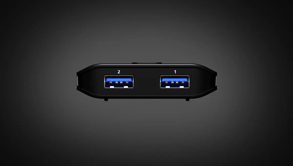 ATEN US4322 USB 3.2 Gen 1 2x2 pārslēdzējs Photo 3
