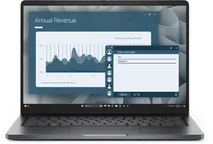 Laptop Dell Pro 14 PC14255 — AMD Ryzen 5 PRO 230, 14" Full HD+ (1920x1200), 16 GB DDR5, 512 GB SSD, Windows 11 Pro, Black