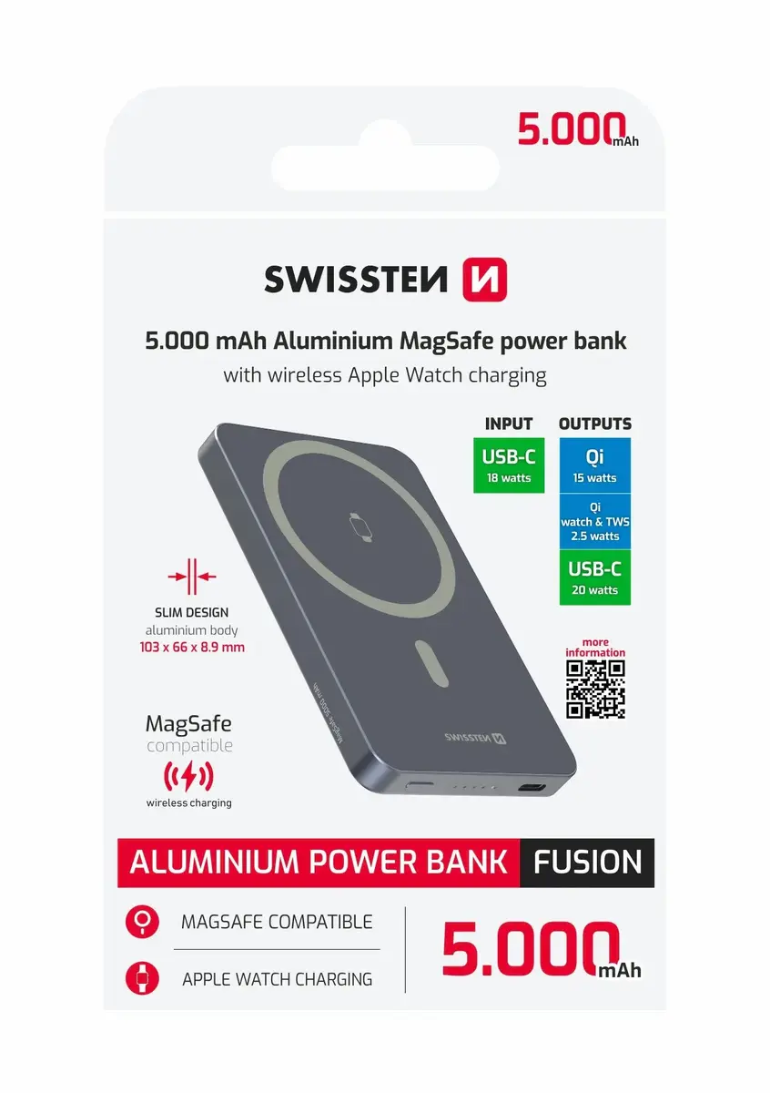 SWISSTEN FUSION Power Bank 5000 mAh Photo 3