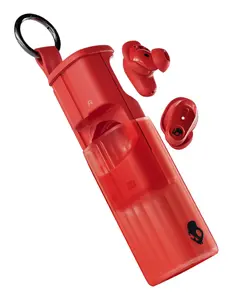 Наушники Skullcandy Method 360 ANC TWS вкладыши Bluetooth для звонков и музыки, 20–20000 Гц, красные